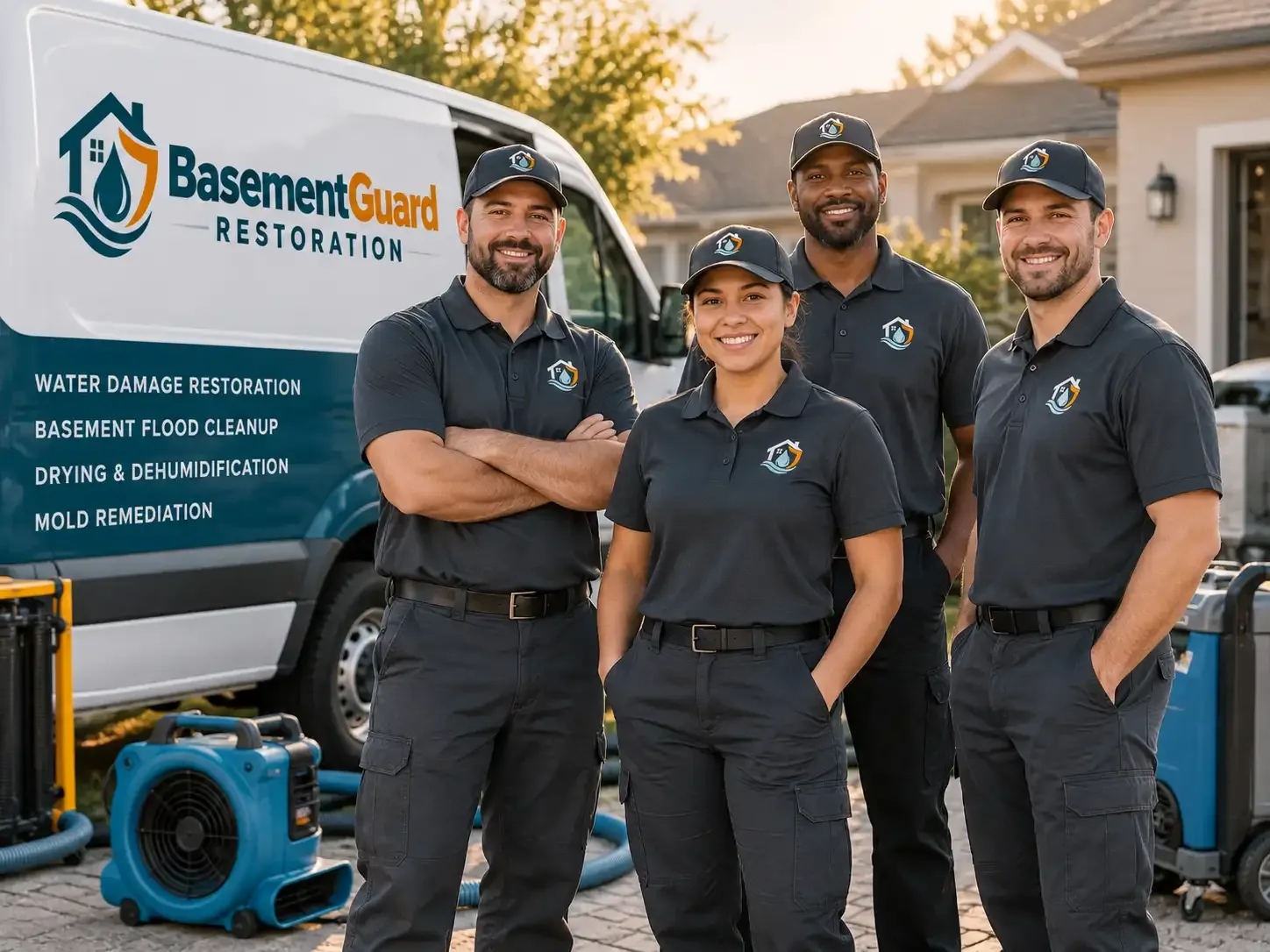 Basement Water Damage Restoration company in Royal, IA